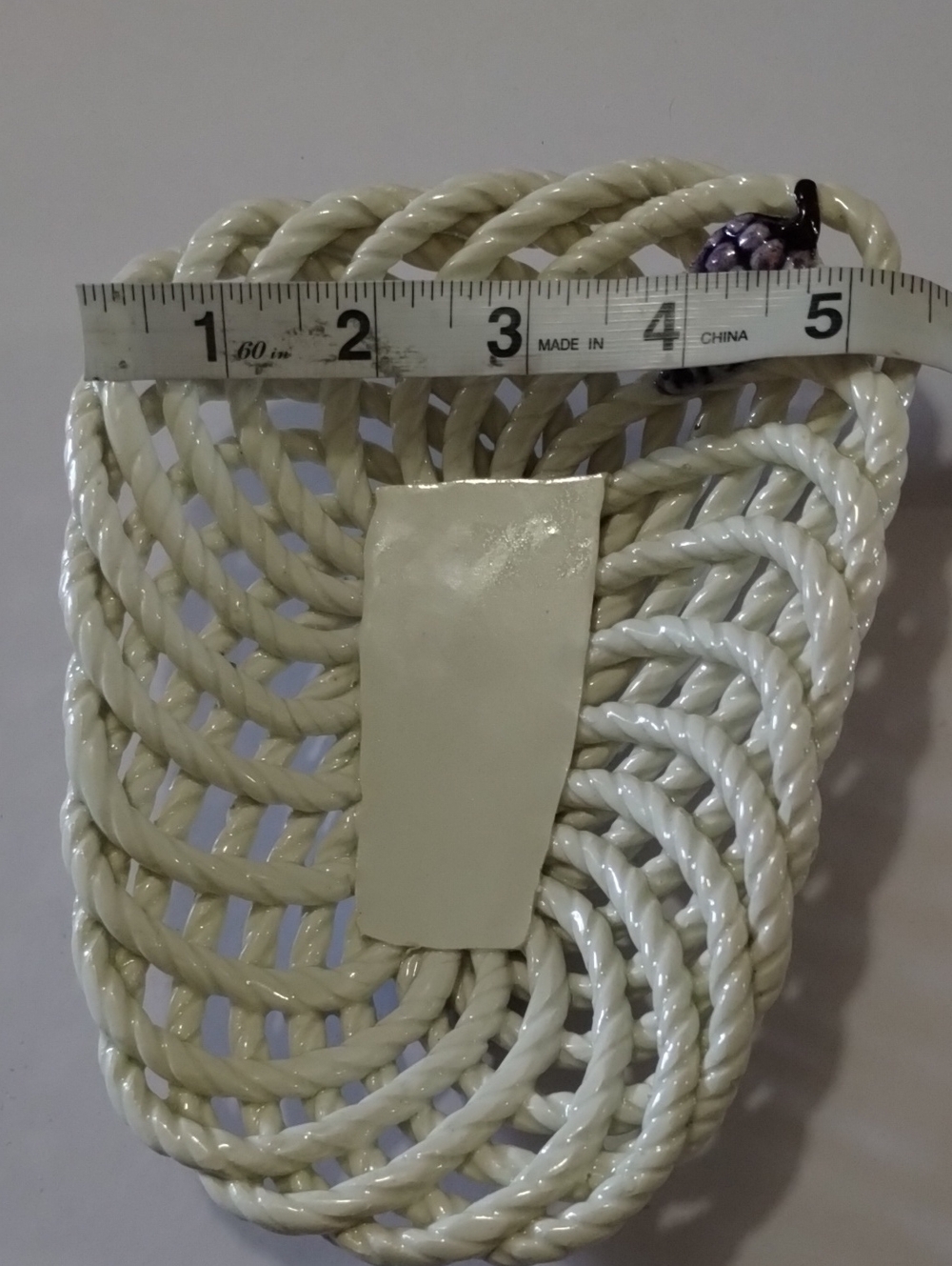 Ceramic Basket - Picture 5 of 6